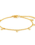 Salma Danity Anklet - Gold
