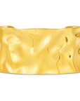 Roxi Hammered Cuff Bracelet - Gold