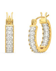 Lyndsay Huggie Hoop Earring - Gold