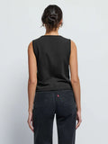 Vienna Vest in Jet Black