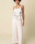 Bianca Lace Ruffle Camisole Top