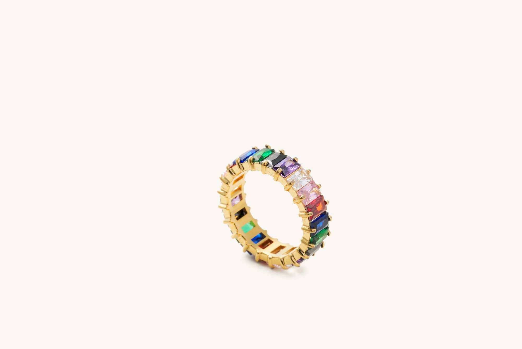 Gold Rainbow Shimmer Ring- Waterproof