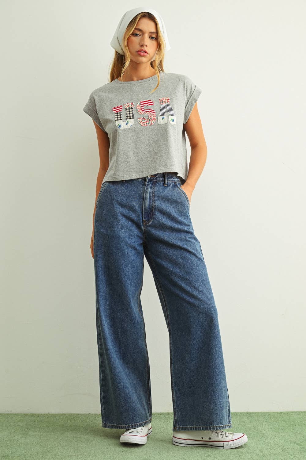 Presley USA Patchwork Tee