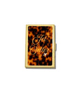Hand-painted Jet-Setter Vintage Cigarette Wallet
