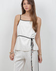 Bryn Contrast Top