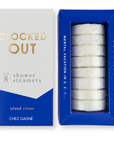 Clocked Out - Aromatherapy Shower Steamers - Island Citrus - Set of 8