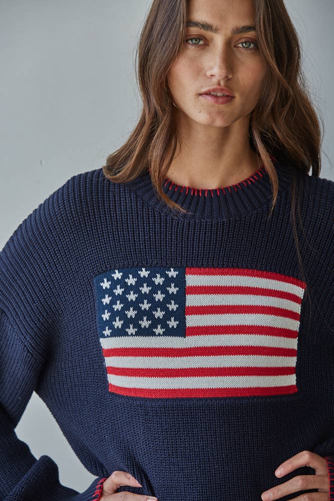 Freedom Flag Sweater