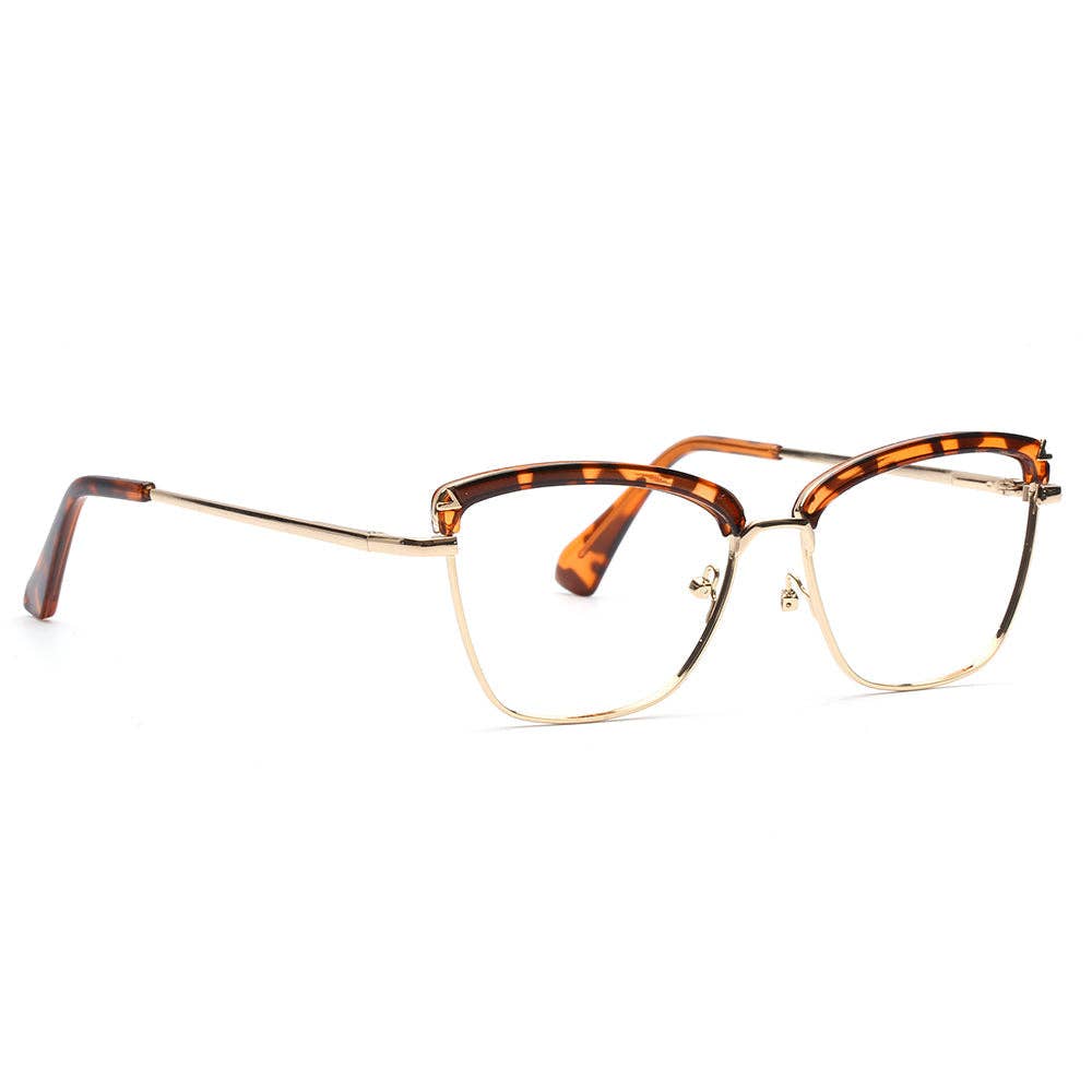 CLOVE | Gold Frame /  Tortoise Accent