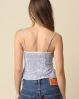 Taryn Peplum Cami Top