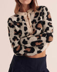 Leopard Print Cardigan