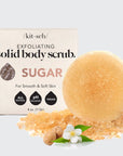 Sugar Exfoliating Body Scrub Bar - sanitystyle