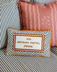 Espresso Martini Pillow