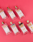 Perfect Match - Wedding/Bridal Glass Bottle Safety Matches - White