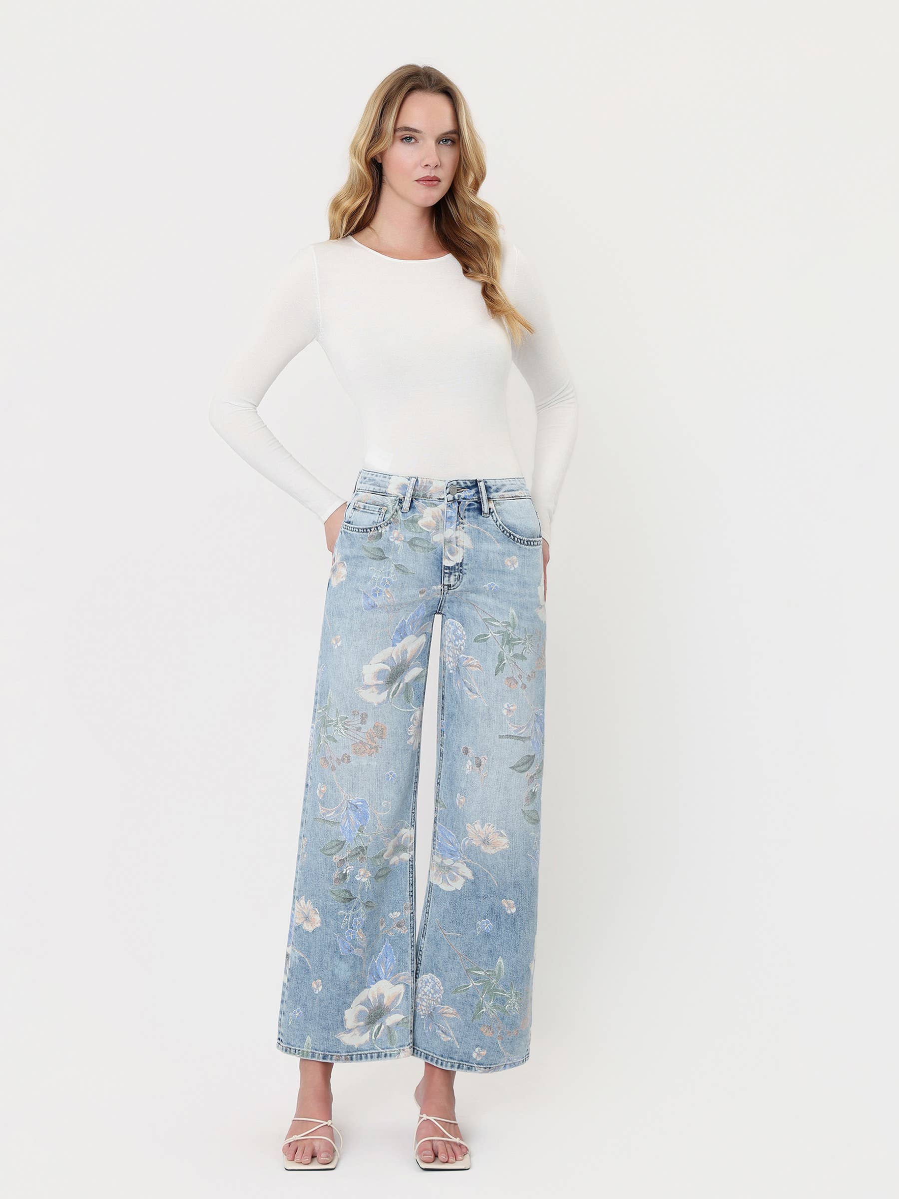 Poppy Floral High Rise