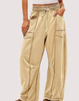 Tessa Wide-Leg Drawstring Pants