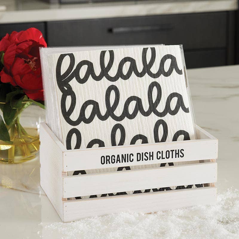 Holiday Organic Dish Cloths