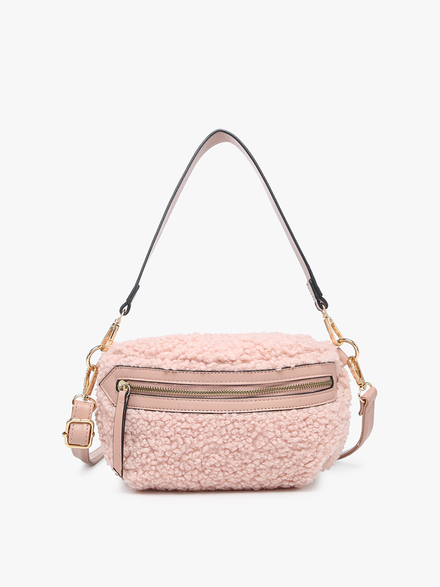 Brookie Sherpa Belt Bag w/ Vegan Strap