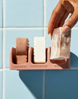 Self-draining Soap Dish - Terracotta - sanitystyle