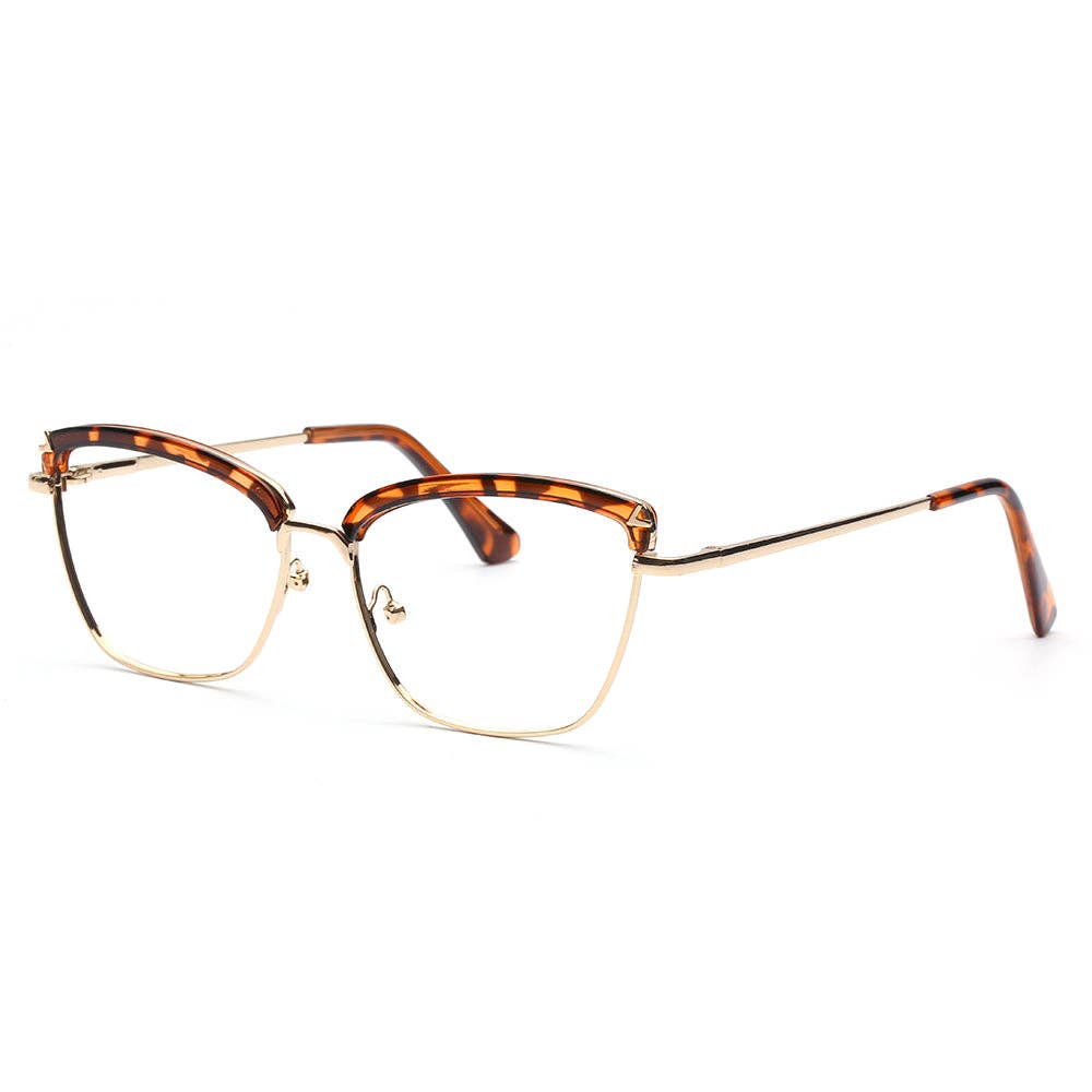 CLOVE | Gold Frame /  Tortoise Accent