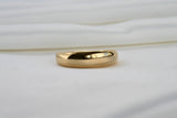 18k Gold Dome Ring