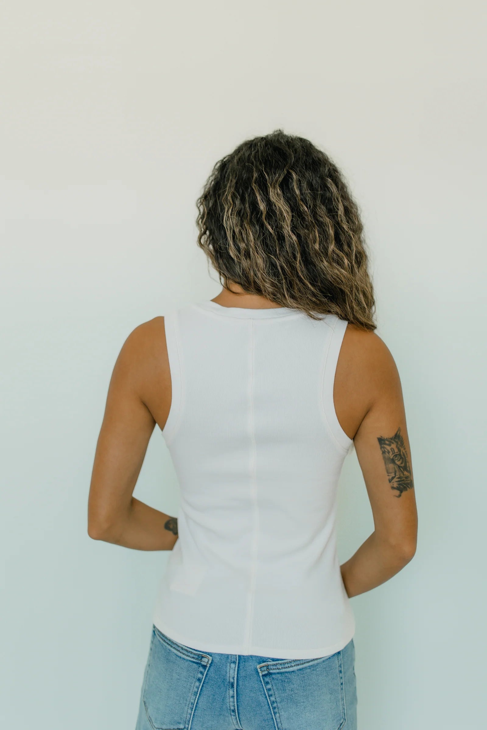 Essential Ribbed Tank – SANITY