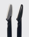 Recycled Plastic Dermaplaners 12pc Set - Black