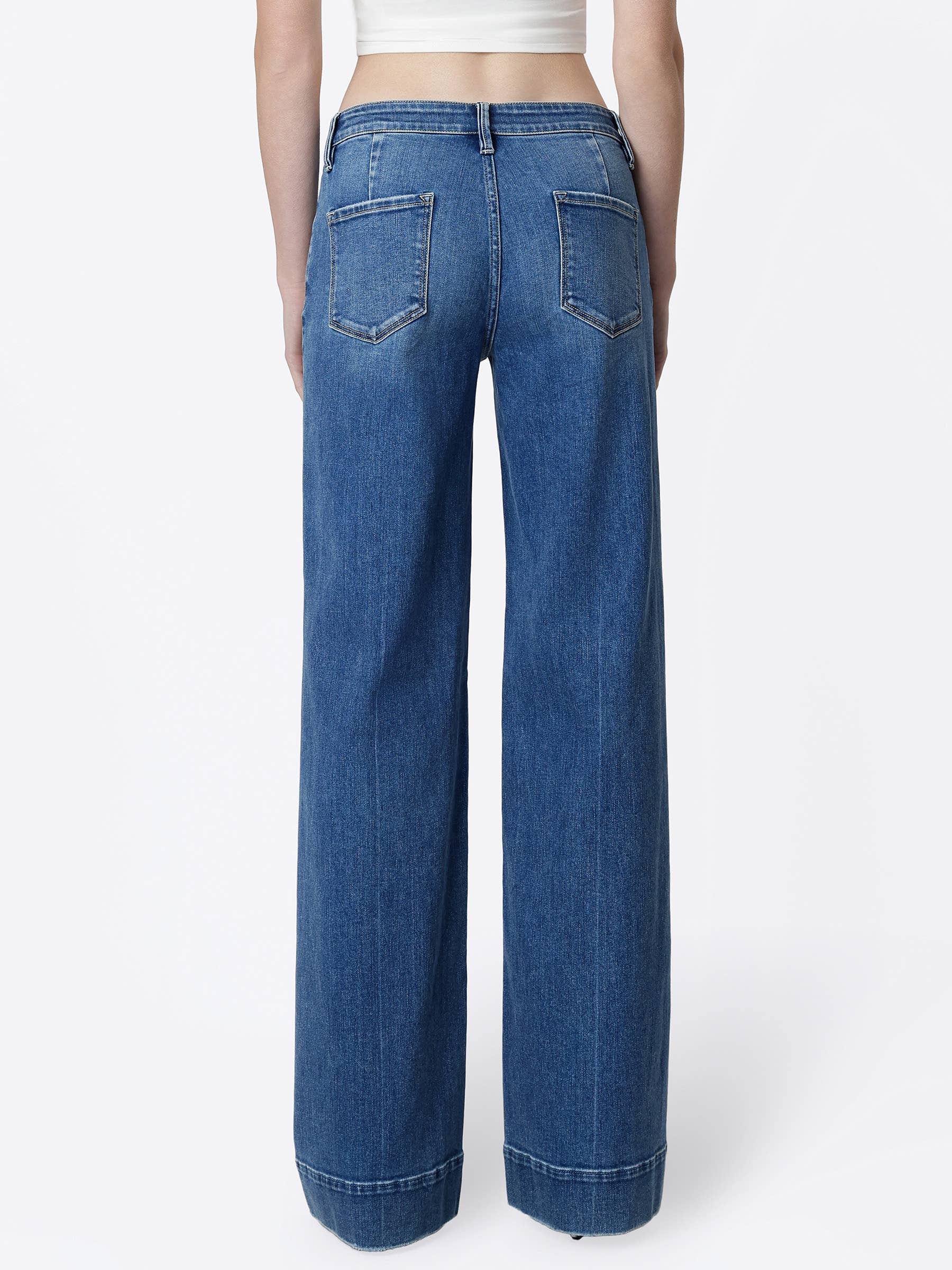 Lowell Low Rise Wide Leg