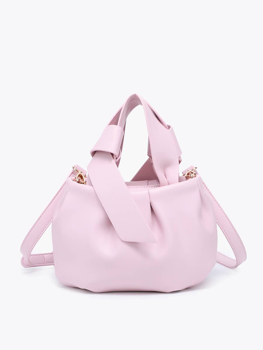 EH2691 Beck Pleated Bucket Bag w/ Tie Straps