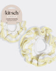 Crochet Scrunchie -  Butter Yellow