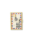Hand-painted Airmail Vintage Cigarette Wallet