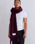 The Stockholm Scarf Cherry Lacquer