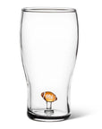 Football Icon Beer Glass