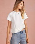 Tatum Ruffle Frill Top