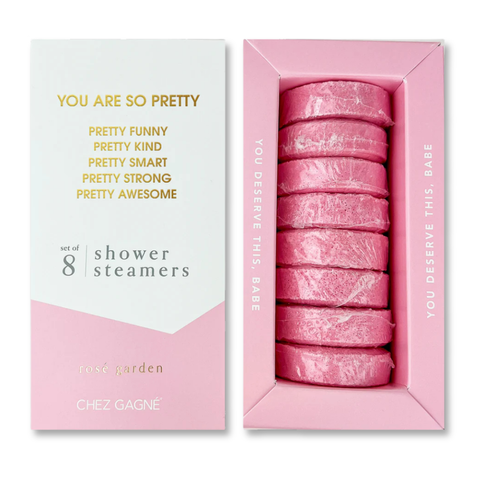 You Are So Pretty Shower Steamers - Rosé Garden - Set of 8 Tabs