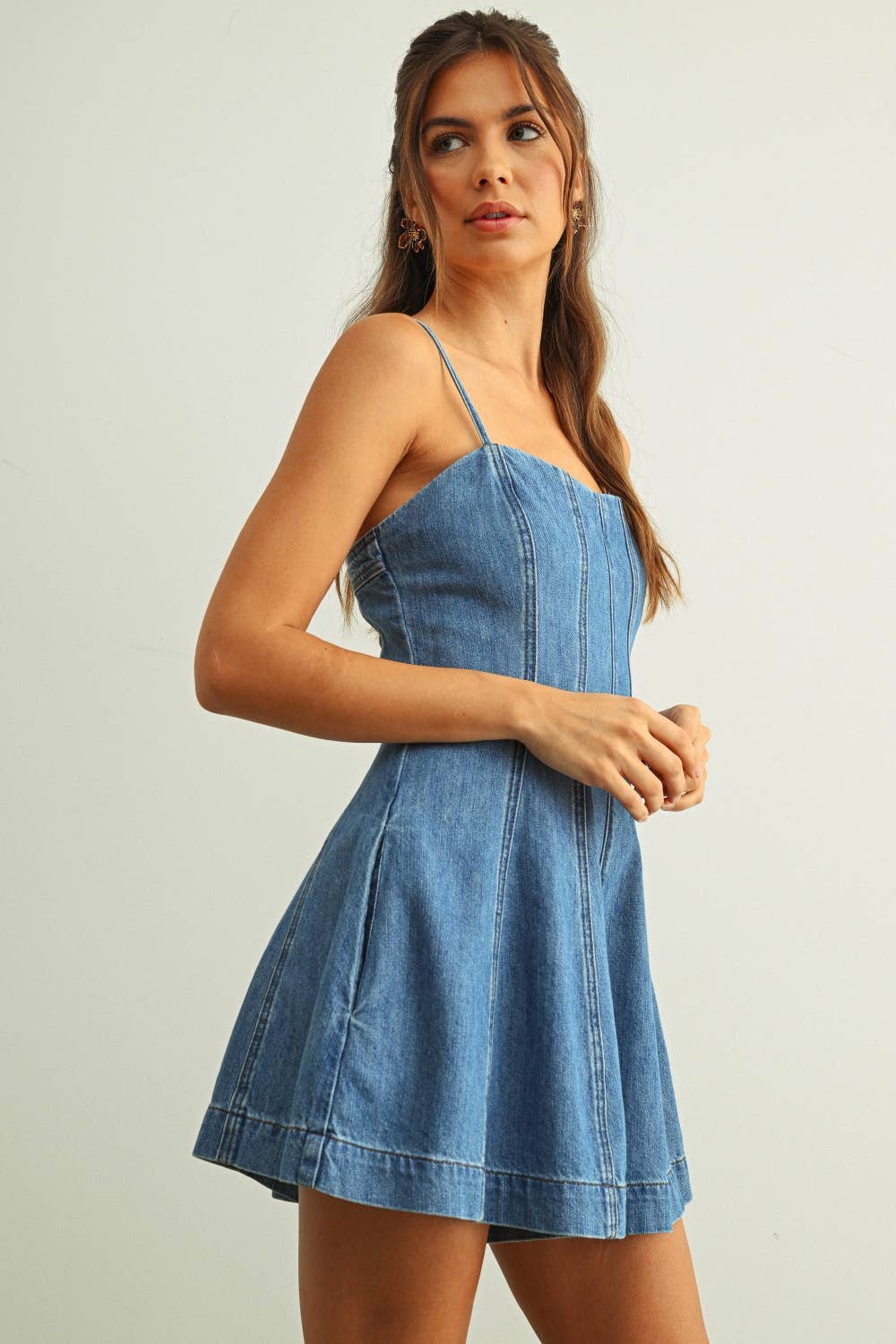 Dixie Denim Romper