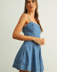 Dixie Denim Romper