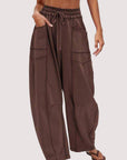 Tessa Wide-Leg Drawstring Pants