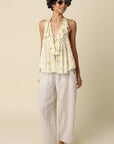 Addie Ruffle Halter Top