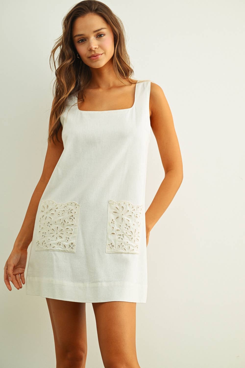 Lena Linen Dress