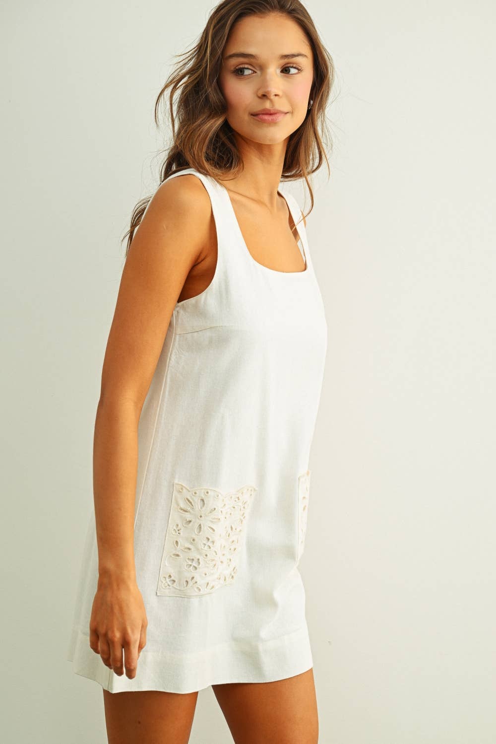 Lena Linen Dress