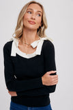 Cece Bow Detail Sweater