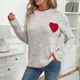 Hillary Heart Sweater