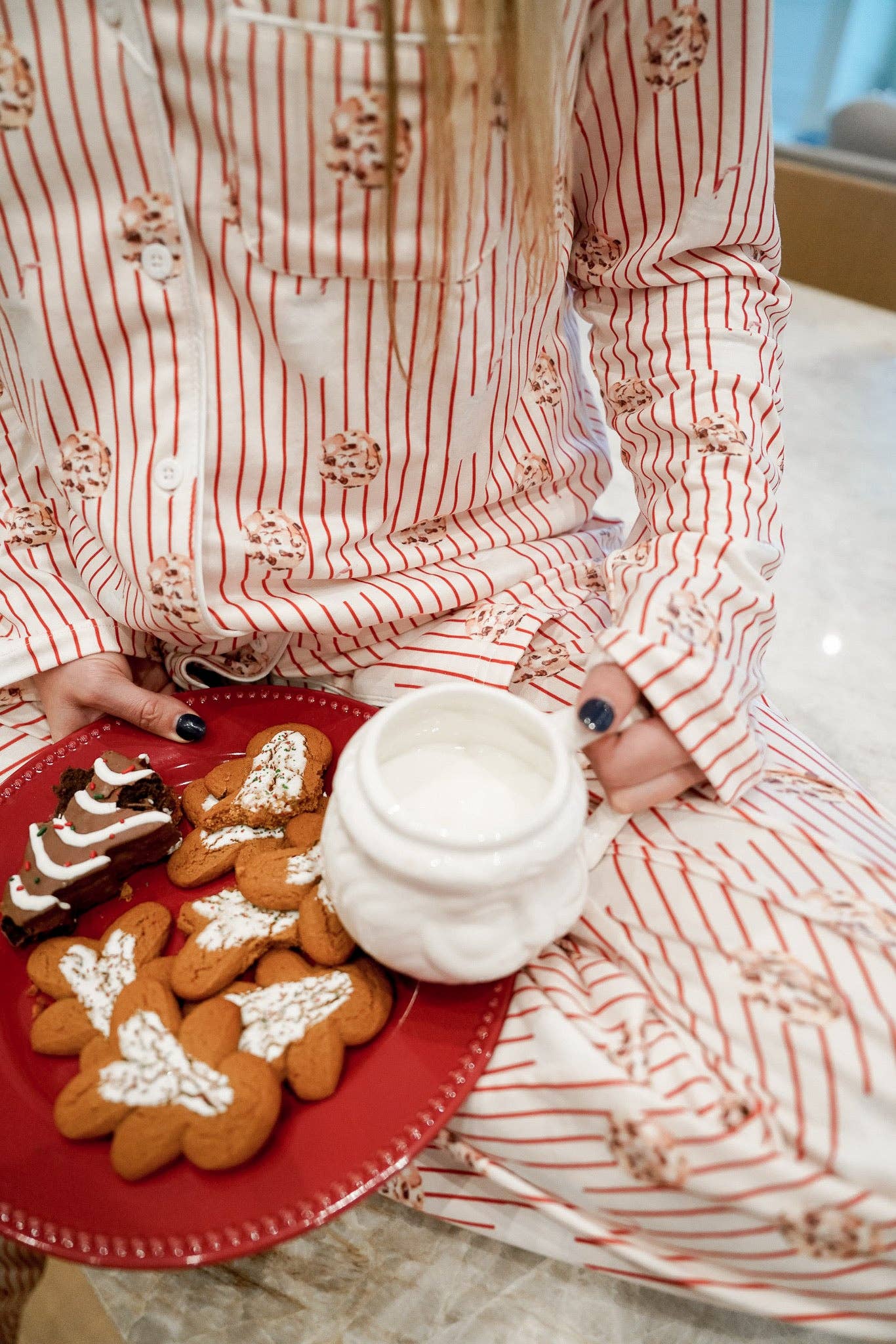 Milk &amp; Cookies Pajama Set