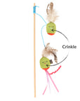 Feline Frenzy Wand Toy - Purrfectly Pitted