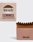 Lymphatic Contour Face Brush - Terracotta