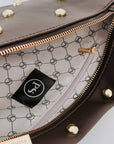 Chic Gold Studded Westlyn Bum Bag