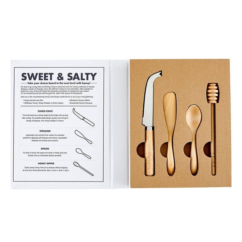 Face to Face Book Box - Cheese &amp; Honey Set - Bee's Knees