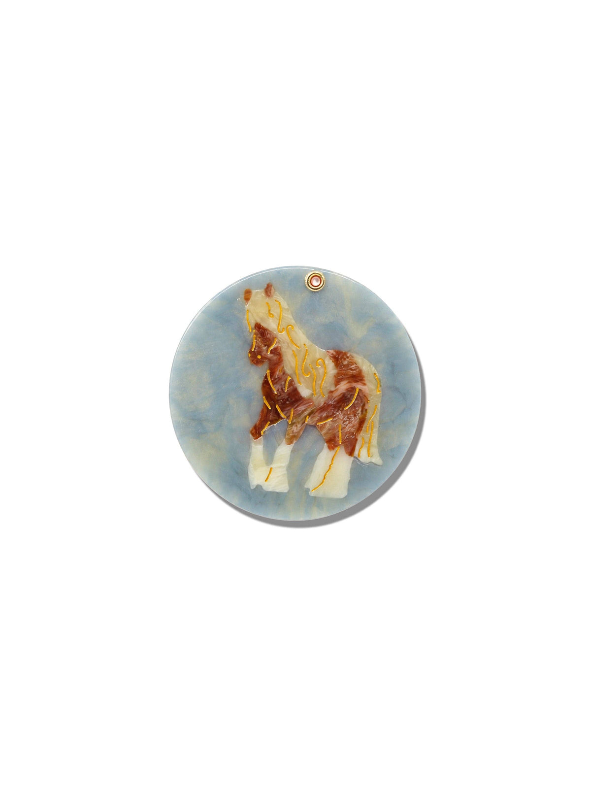 Hand-painted Horse Magsafe Phone Mirror
