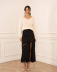 Alice Asymmetrical lace skirt