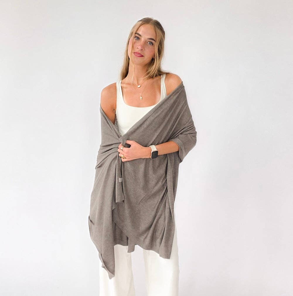 Catalina Cashmere Blend Travel Scarf